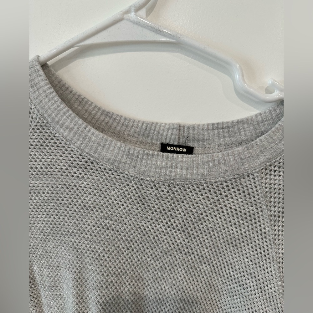 Monrow Raglan sweatshirt - Picture 3 of 5